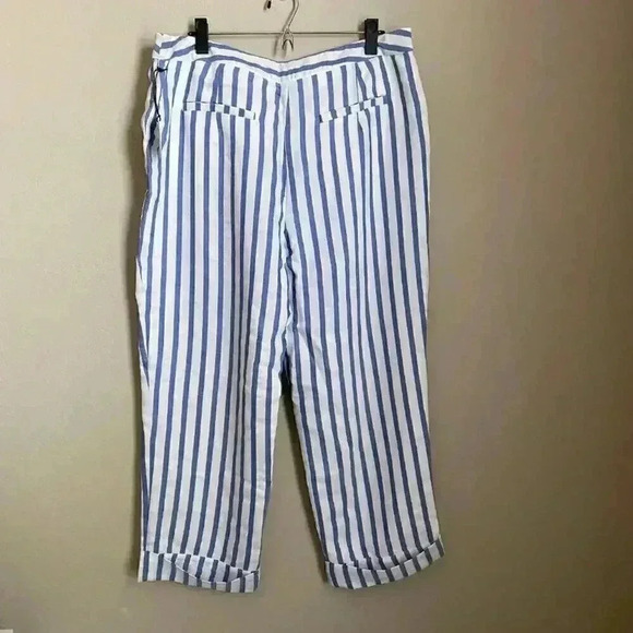 Tularosa Aimee Pant Blue & White Stripe Size XL - Picture 8 of 11